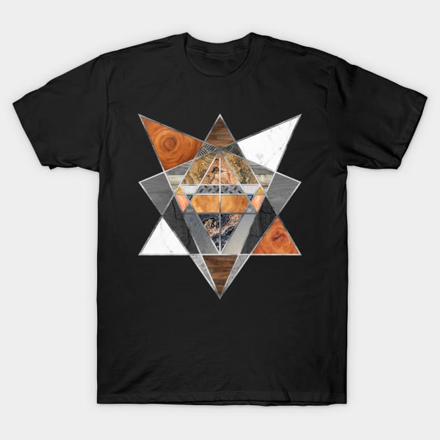 Rustic Geometry T-Shirt by LittleBean